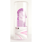 Фиолетовая насадка с коготком и шипами - 13 см. - Toyfa Basic - в Одинцово купить с доставкой