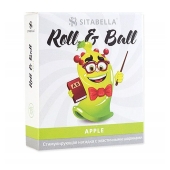 Стимулирующий презерватив-насадка Roll   Ball Apple - Sitabella - купить с доставкой в Одинцово