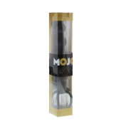 Черная ёлочка-насадка для двойного проникновения Mojo Bumpy - 15 см. - Seven Creations - в Одинцово купить с доставкой
