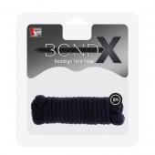 Чёрная веревка для связывания BONDX LOVE ROPE - 5 м. - Dream Toys - купить с доставкой в Одинцово