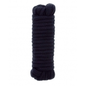 Чёрная веревка для связывания BONDX LOVE ROPE - 5 м. - Dream Toys - купить с доставкой в Одинцово