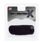 Черная веревка для связывания BONDX LOVE ROPE - 10 м. - Dream Toys - купить с доставкой в Одинцово