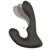 Чёрный массажер простаты с 2 моторами BOOTY ROCKER - Dream Toys - в Одинцово купить с доставкой