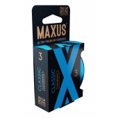 Классические презервативы в железном кейсе MAXUS Classic - 3 шт. - Maxus - купить с доставкой в Одинцово