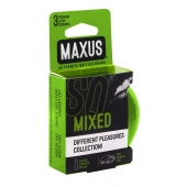 Презервативы в железном кейсе MAXUS Mixed - 3 шт. - Maxus - купить с доставкой в Одинцово
