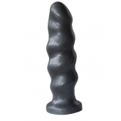 Черная насадка на трусики харнесс Platinum - 16 см. - LOVETOY (А-Полимер) - купить с доставкой в Одинцово
