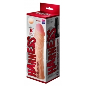 Насадка на пояс Harness RED LINE - 21,5 см. - LOVETOY (А-Полимер) - купить с доставкой в Одинцово