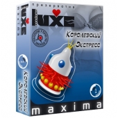 Презерватив LUXE Maxima  Королевский экспресс  - 1 шт. - Luxe - купить с доставкой в Одинцово