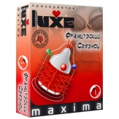 Презерватив LUXE Maxima  Французский связной  - 1 шт. - Luxe - купить с доставкой в Одинцово