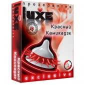Презерватив LUXE  Exclusive   Красный Камикадзе  - 1 шт. - Luxe - купить с доставкой в Одинцово