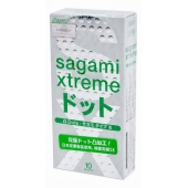 Презервативы Sagami Xtreme Type-E с точками - 10 шт. - Sagami - купить с доставкой в Одинцово