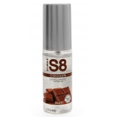 Смазка на водной основе S8 Flavored Lube со вкусом шоколада - 50 мл. - Stimul8 - купить с доставкой в Одинцово