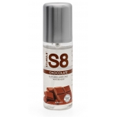 Смазка на водной основе S8 Flavored Lube со вкусом шоколада - 125 мл. - Stimul8 - купить с доставкой в Одинцово