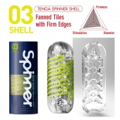 Мастурбатор SPINNER Shell - Tenga - в Одинцово купить с доставкой