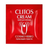 Пробник возбуждающего крема для женщин Clitos Cream - 1,5 гр. - Биоритм - купить с доставкой в Одинцово