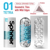 Мастурбатор SPINNER Tetra - Tenga - в Одинцово купить с доставкой