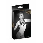 Черная упряжь на грудь Clara - Bijoux Pour Toi - купить с доставкой в Одинцово
