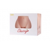 Мастурбатор-полуторс Cherry с вибрацией и двумя любовными тоннелями - KOKOS - в Одинцово купить с доставкой