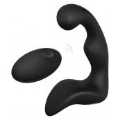 Черный вибромассажер простаты REMOTE BOOTY PLEASER - Dream Toys - в Одинцово купить с доставкой