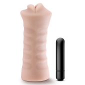 Телесный мастурбатор-ротик Angie - Blush Novelties - в Одинцово купить с доставкой