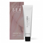 Лубрикант на водной основе Slow Sex Anal Play Gel - 30 мл. - Bijoux Indiscrets - купить с доставкой в Одинцово