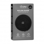 Черная веревка для бондажа Easytoys Bondage Rope - 5 м. - Easy toys - купить с доставкой в Одинцово