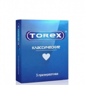Гладкие презервативы Torex  Классические  - 3 шт. - Torex - купить с доставкой в Одинцово