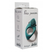 Зеленое эрекционное виброкольцо Pure Passion Midnight - Lola Games - в Одинцово купить с доставкой