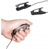 Черные электрические зажимы для сосков Shock Therapy Nipple Clamps - Pipedream - купить с доставкой в Одинцово