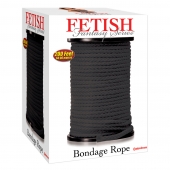 Черная веревка для связывания Bondage Rope - 60,9 м. - Pipedream - купить с доставкой в Одинцово