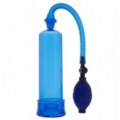 Синяя вакуумная помпа MENZSTUFF PENIS ENLARGER - Dream Toys - в Одинцово купить с доставкой