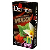 Ароматизированные презервативы DOMINO  Ароматный микс  - 6 шт. - Domino - купить с доставкой в Одинцово
