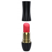Клиторальный стимулятор-помада LIPSTICK - 9,3 см. - Dream Toys - купить с доставкой в Одинцово