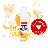 Гель-смазка Tutti-frutti со вкусом сочной дыни - 30 гр. - Биоритм - купить с доставкой в Одинцово