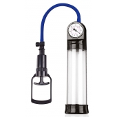 Прозрачная вакуумная помпа Sex Expert с манометром - Sex Expert - в Одинцово купить с доставкой