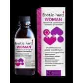 Женский биогенный концентрат для повышения либидо Erotic hard Woman - 250 мл. - Erotic Hard - купить с доставкой в Одинцово