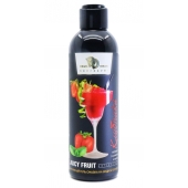 Интимный гель-смазка JUICY FRUIT с ароматом клубники - 200 мл. - БиоМед - купить с доставкой в Одинцово
