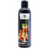 Интимный гель-смазка JUICY FRUIT с ароматом солёной карамели - 200 мл. - БиоМед - купить с доставкой в Одинцово