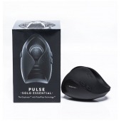 Черный инновационный мужской вибратор PULSE SOLO ESSENTIAL - Hot Octopuss - в Одинцово купить с доставкой