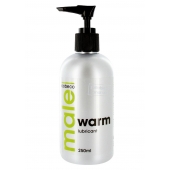 Лубрикант с согревающим эффектом MALE Cobeco Warm Lubricant - 250 мл. - Cobeco - купить с доставкой в Одинцово