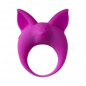 Фиолетовое эрекционное кольцо Kitten Kyle - Lola Games - в Одинцово купить с доставкой
