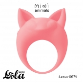 Оранжевое эрекционное кольцо Lemur Remi - Lola Games - в Одинцово купить с доставкой