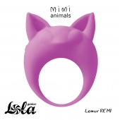 Фиолетовое эрекционное кольцо Lemur Remi - Lola Games - в Одинцово купить с доставкой