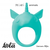 Зеленое эрекционное кольцо Unicorn Alfie - Lola Games - в Одинцово купить с доставкой