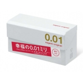 Супер тонкие презервативы Sagami Original 0.01 - 10 шт. - Sagami - купить с доставкой в Одинцово