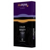 Разноцветные презервативы DOMINO Colour Beauty - 6 шт. - Domino - купить с доставкой в Одинцово