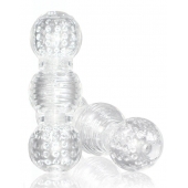 Прозрачный фигурный мастурбатор Master Stroker - Blush Novelties - в Одинцово купить с доставкой