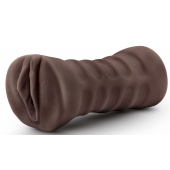 Коричневый мастурбатор-вагина Hot Chocolate Brianna - Blush Novelties - в Одинцово купить с доставкой
