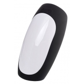 Черно-белый перезаряжаемый мастурбатор Erotist Hailstorm - Erotist Adult Toys - в Одинцово купить с доставкой