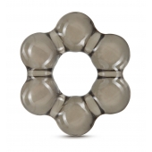 Дымчатое эрекционное кольцо Stay Hard Thick Bead Cock Ring - Blush Novelties - в Одинцово купить с доставкой